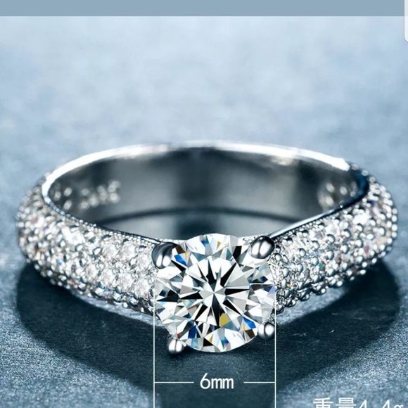 New stunning s925 white sapphire rings - Picture 2 of 6